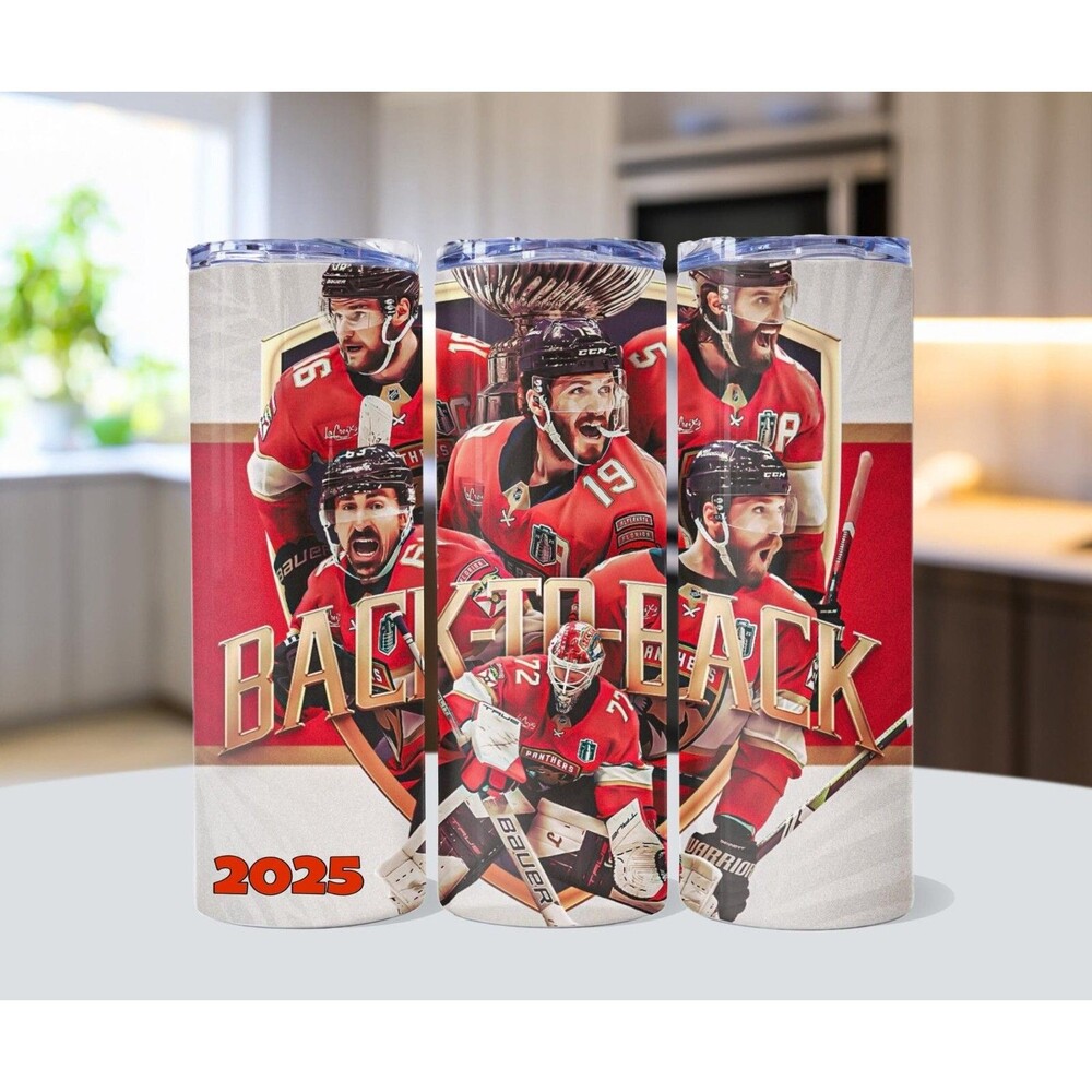 Stanley Cup Final Winners 2025‎ - Florida Panthers Back2Back Winners Tumbler